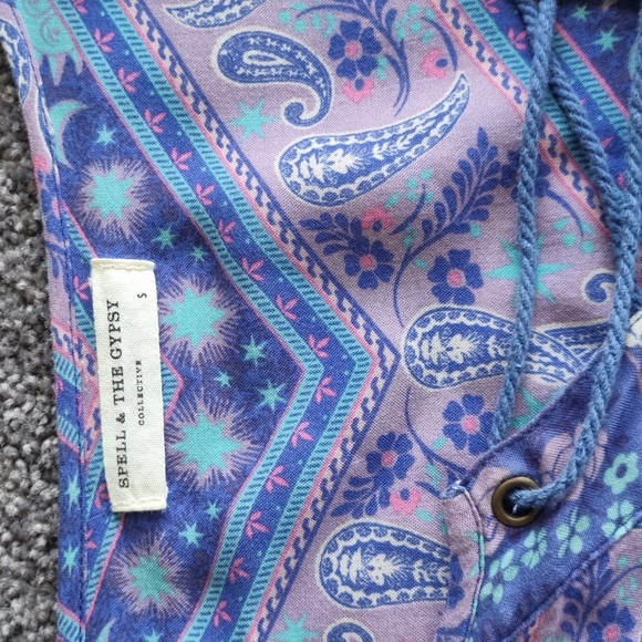 Spell & the gypsy purple and pink luna and floral blouse - Picture 4 of 10